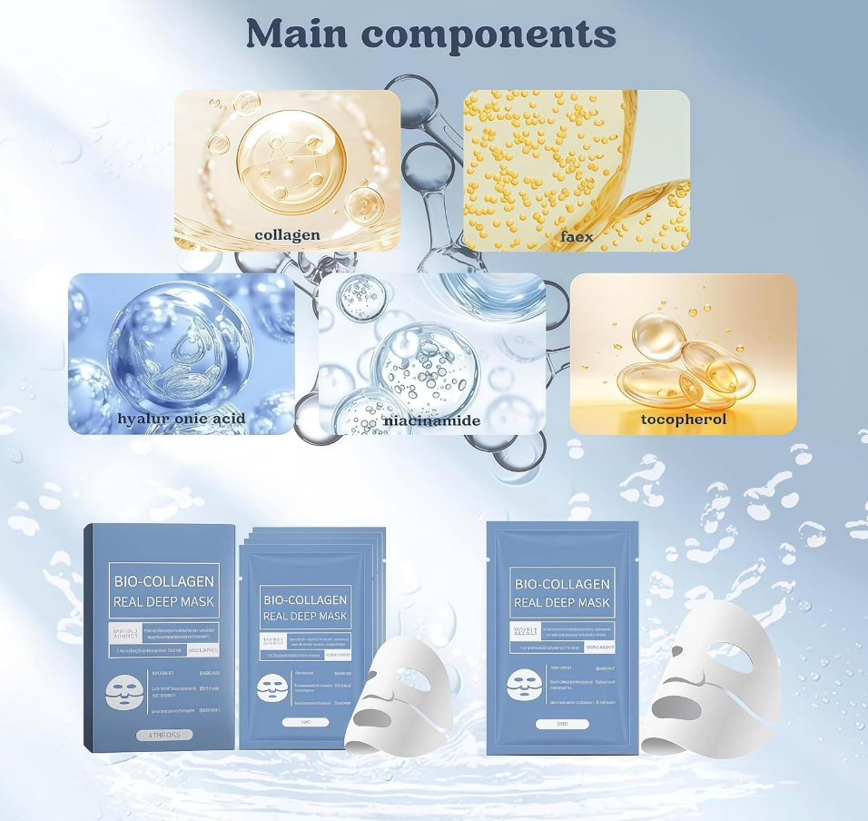 Bio-Collagen Face Mask - Deep Hydrating Overnight Face Mask