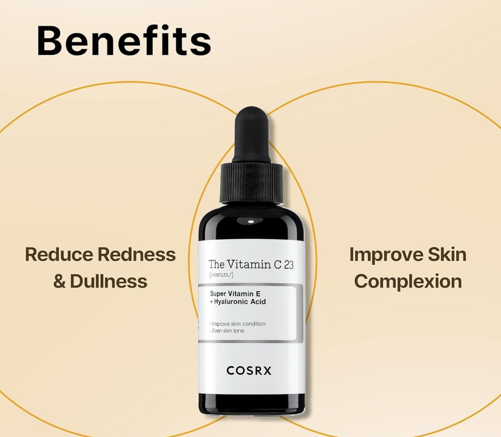 Pure Vitamin C Serum with Vitamin E & Hyaluronic Acid