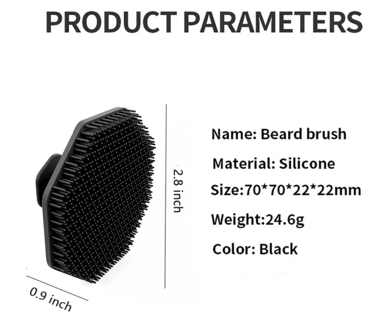 Silicone Facial Cleansing Brush- 2Pcs