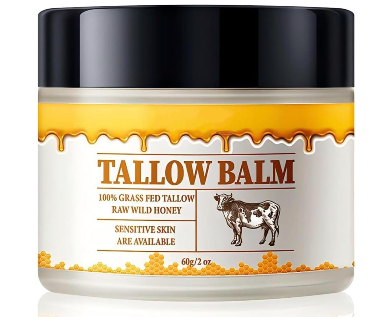 Beef Tallow and Honey Balm Moisturiser