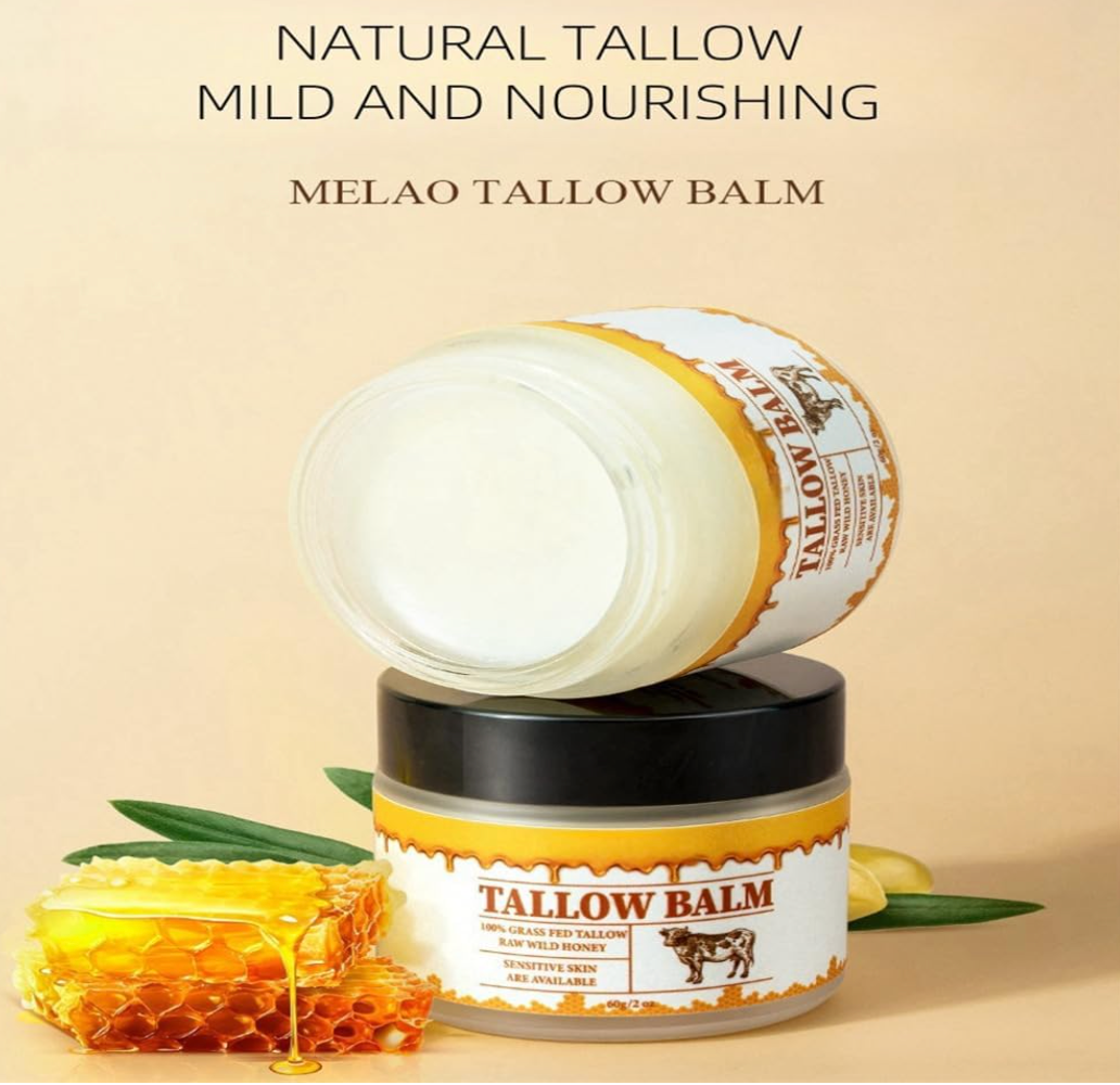 Beef Tallow and Honey Balm Moisturiser