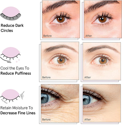 Gold Gel Crystal Collagen Eye Pads
