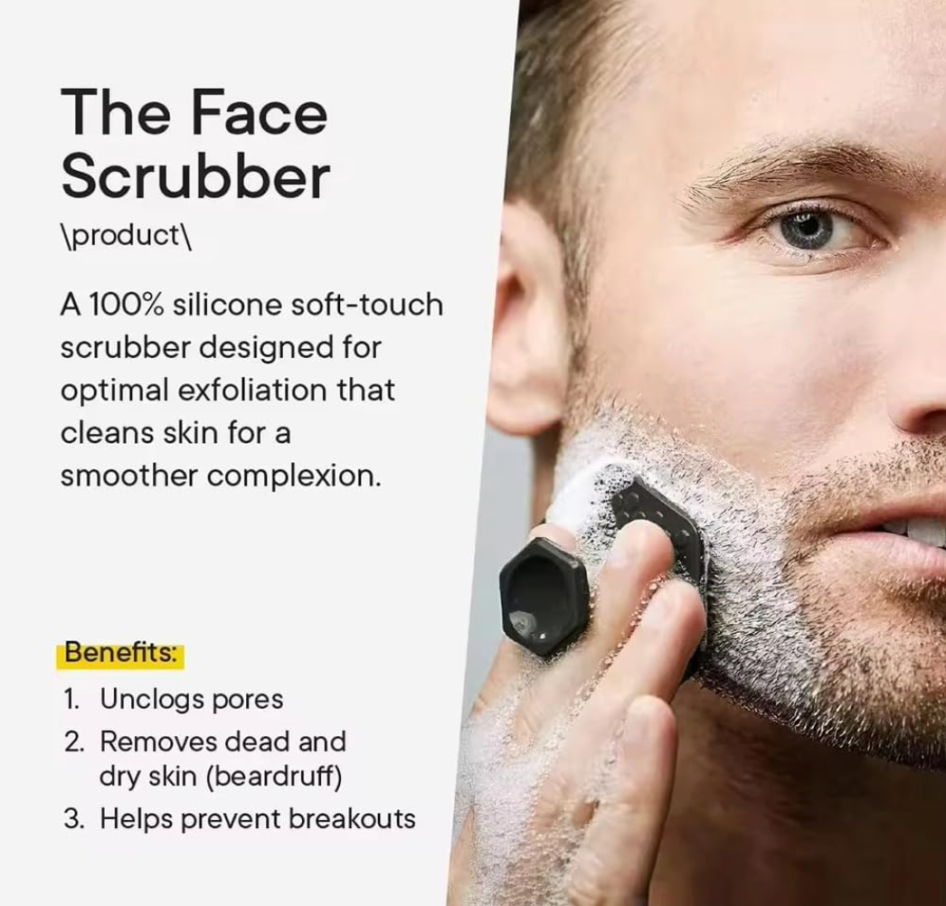 Silicone Facial Cleansing Brush- 2Pcs
