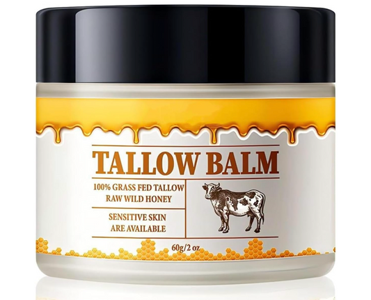 Beef Tallow and Honey Balm Moisturiser